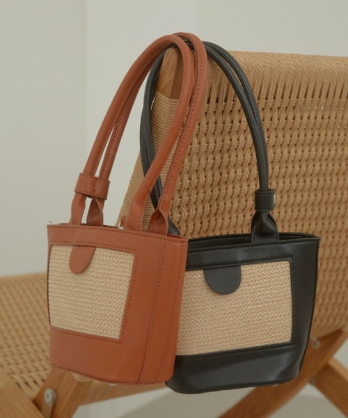セール】Combi jute shoulder バッグ（トートバッグ）｜ACYM（アシーム 