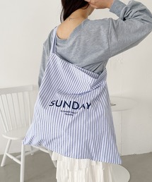 SUNDAYロゴBIGトートバッグ