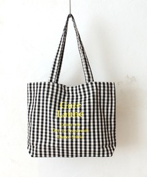 【SETUP7】ロゴ刺繍ラージトートバック SNBD ※