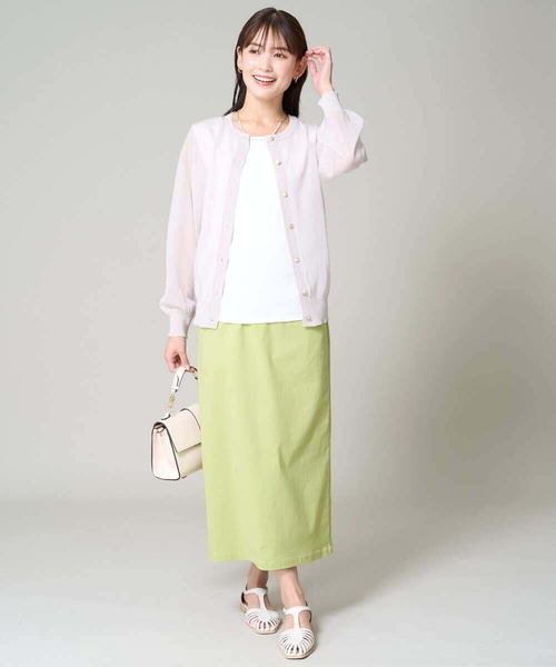 a.v.v(アーヴェヴェ)の「【前後2WAY】ベーシックタンクトップ(Tシャツ/カットソー・レディース・グレー系その他/ブラック/ホワイト・36/34/40/38/42)」の20枚目の写真
