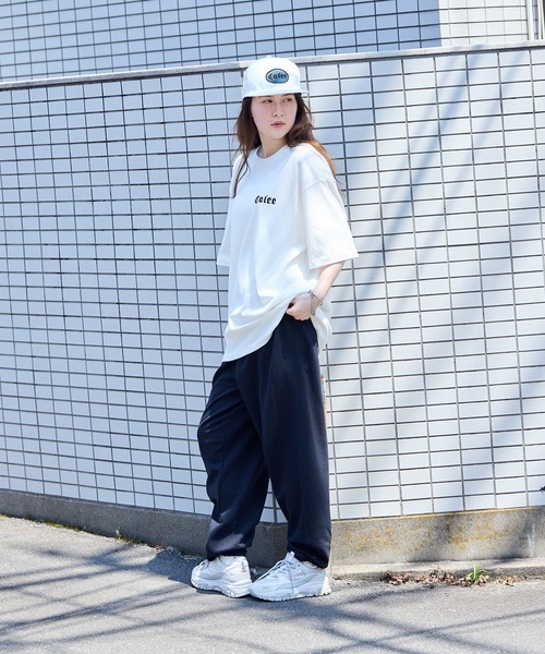 CALEE(キャリー)の「CALEE/キャリー 別注 EMBROIDERY CALEE LOGO DROP TEE Tシャツ(Tシャツ/カットソー・メンズ・ホワイト/ブラック・M/XL/L)」の12枚目の写真