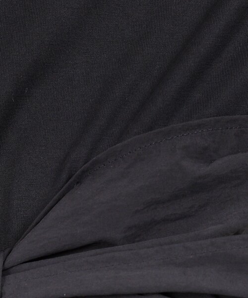 OPAQUE.CLIP（オペークドットクリップ）の「リボンビスチェドッキングカットソー【洗濯機洗い可】（Tシャツ/カットソー・レディース・ホワイト/ブラック/ブルー系4・38/40/42）」の19枚目の写真