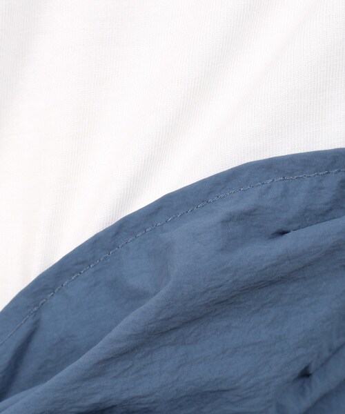 OPAQUE.CLIP（オペークドットクリップ）の「リボンビスチェドッキングカットソー【洗濯機洗い可】（Tシャツ/カットソー・レディース・ホワイト/ブラック/ブルー系4・38/40/42）」の15枚目の写真