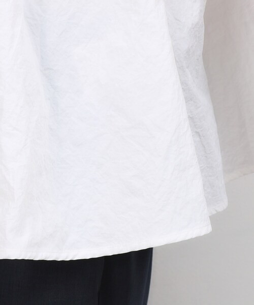 OPAQUE.CLIP（オペークドットクリップ）の「リボンビスチェドッキングカットソー【洗濯機洗い可】（Tシャツ/カットソー・レディース・ホワイト/ブラック/ブルー系4・38/40/42）」の5枚目の写真