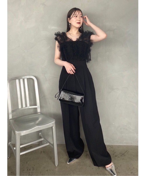 美品！クリーニング済み！ FRAYI.D 黒　フォーマルパンツドレス　0 FRAY I.D（フレイアイディー）｜パンツドレス一覧 - WEAR