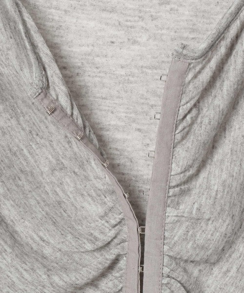 セール】ギャザーフロントホックプルオーバー 139130（Tシャツ