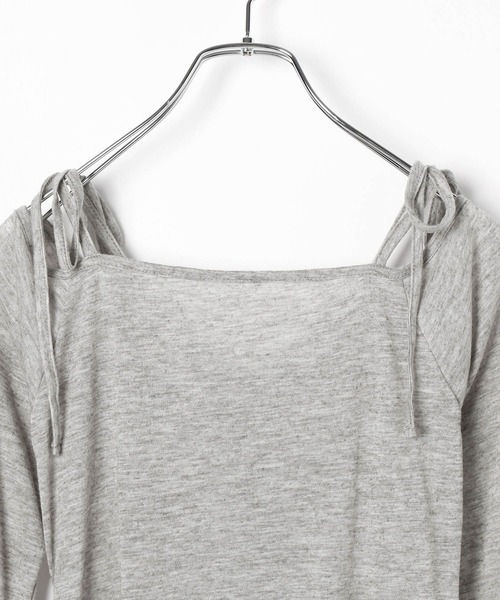 今季新作　37(24)サイズ　新品　7.9万 セール】ギャザーフロントホックプルオーバー 139130（Tシャツ