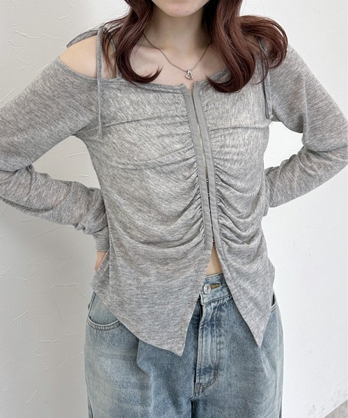 n.様おまとめ専用 セール】ギャザーフロントホックプルオーバー 139130（Tシャツ