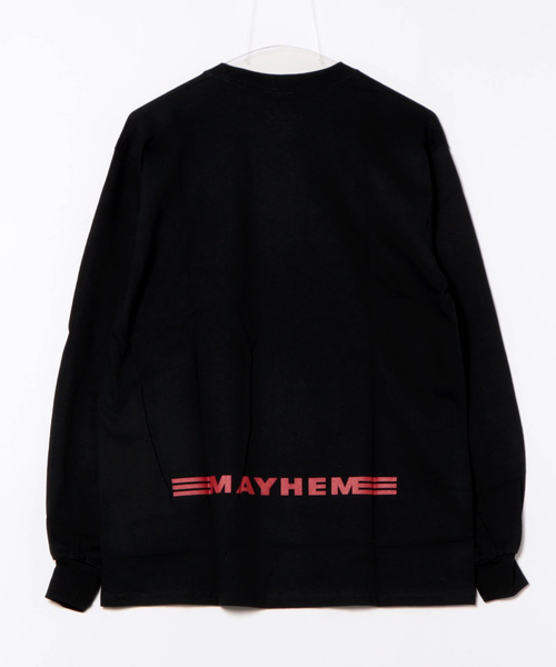 ARCHIVER(アーカイバ)の「【8】【it】MAYHEM/graphic L/S T(Tシャツ/カットソー・レディース・ブラック/ホワイト・LARGE/MEDIUM)」の3枚目の写真