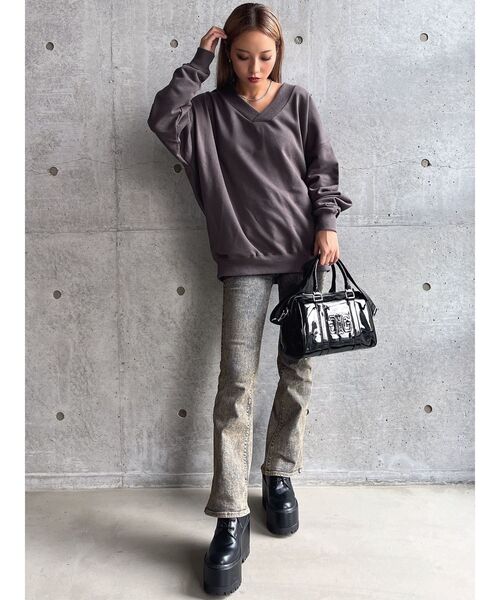 GYDA（ジェイダ）の「2WAYエナメルボストンBAG（ボストンバッグ