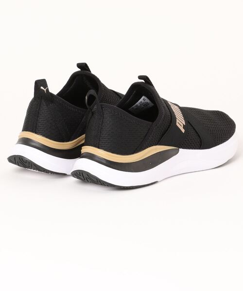 PUMA(プーマ)の「【PUMA】 SOFTRIDEハーモニースリップW(スリッポン・レディース・ブラック・23.0cm/23.5cm/24.0cm/24.5cm/25.0cm)」の2枚目の写真