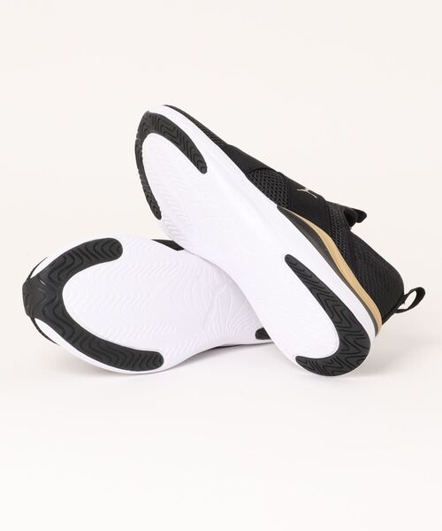 PUMA(プーマ)の「【PUMA】 SOFTRIDEハーモニースリップW(スリッポン・レディース・ブラック・23.0cm/23.5cm/24.0cm/24.5cm/25.0cm)」の3枚目の写真