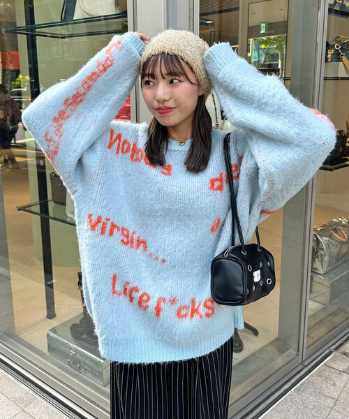 チャオさん専用 ユニセックス】ハンドクラフトロゴニット（ニット/セーター