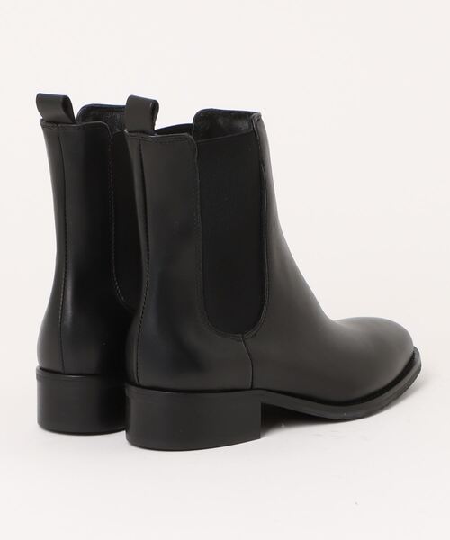 CORSO ROMA，9（コルソローマ）の「【CORSO ROMA 9】ラウンドトウベーシックサイドゴアブーツ(W3000R)（ブーツ・レディース・ブラック・36/37/38/35）」の3枚目の写真