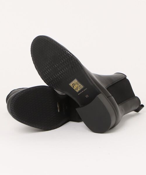 CORSO ROMA，9（コルソローマ）の「【CORSO ROMA 9】ラウンドトウベーシックサイドゴアブーツ(W3000R)（ブーツ・レディース・ブラック・36/37/38/35）」の2枚目の写真