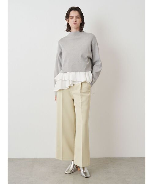 りほ！elendeek ペプラムドッキングニット ELENDEEK ニット セーター