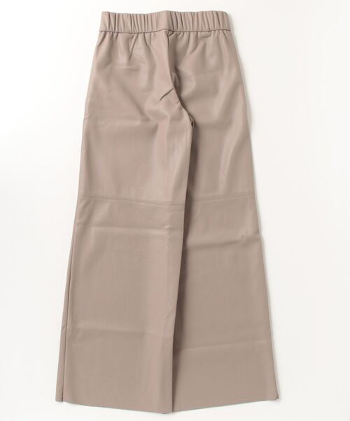BANANA REPUBLIC FACTORY STORE（バナナリパブリック ファクトリーストア）の「BANANA REPUBLIC FACTORY STORE　　ヴィーガンレザー ワイドレッグ プルオンパンツ（その他パンツ・レディース・ブラック/ベージュ・S/XS/L/M）」の11枚目の写真