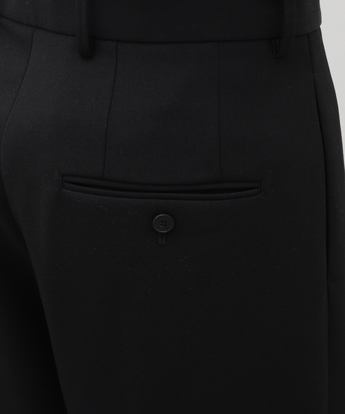 セール】ATON (エイトン) BACK SATIN TAPERED PANTS PRAGCW0707