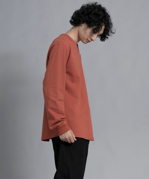 aimoha（アイモハ）の「aimoha men Classic Comfort Henley Sweater（スウェット・メンズ・ブラック/オフホワイト/バーガンディー・MEDIUM/LARGE/X-LARGE/XX-LARGE/XXX-LARGE）」の18枚目の写真
