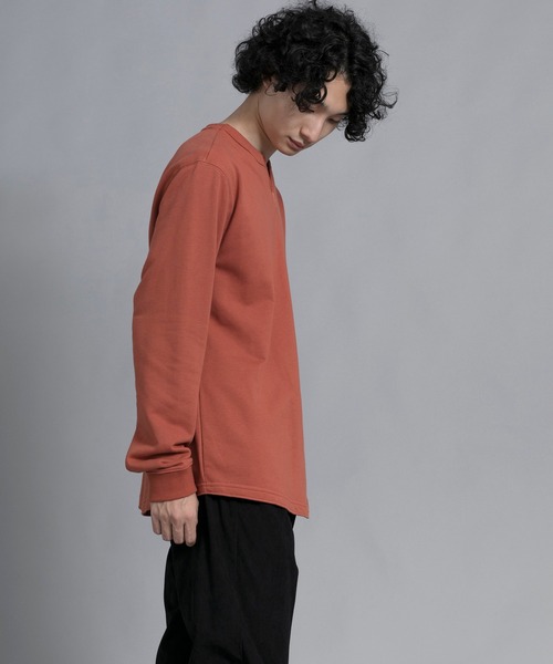 aimoha（アイモハ）の「aimoha men Classic Comfort Henley Sweater（スウェット・メンズ・ブラック/オフホワイト/バーガンディー・MEDIUM/LARGE/X-LARGE/XX-LARGE/XXX-LARGE）」の19枚目の写真