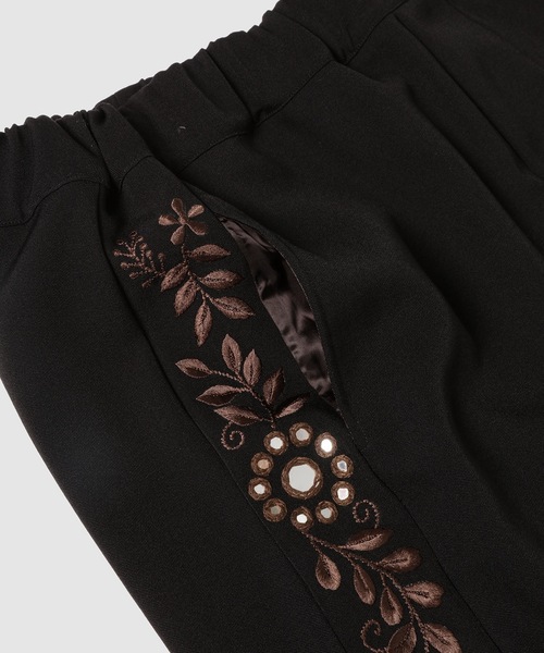 WALES BONNER(ウェールズ ボナー)の「Cairo Trouser(その他パンツ・レディース・ブラック・38)」の5枚目の写真