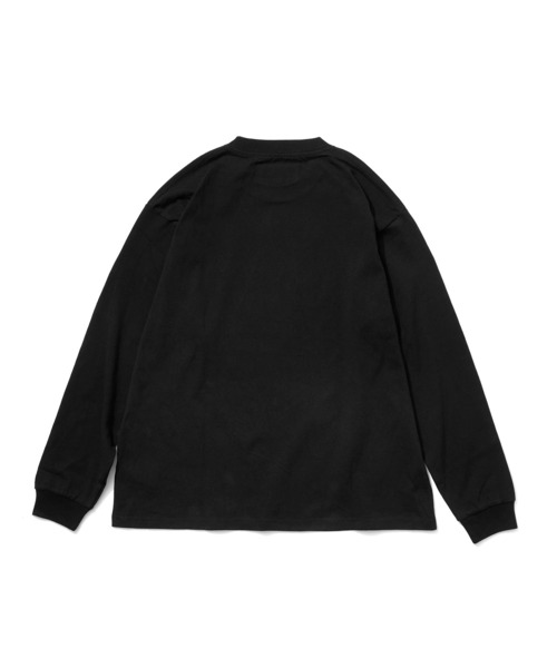 UNIVERSAL OVERALL(ユニバーサルオーバーオール)の「UNIVERSAL OVERALL UO EMBROIDERY L/S(Tシャツ/カットソー・メンズ・ブラック/ホワイト/ネイビー・MEDIUM/LARGE)」の11枚目の写真