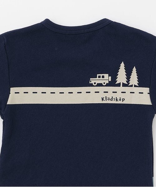 kladskap(クレードスコープ)の「【人気商品再入荷】【直営店で取り扱い無し】車アップリケ&道トレーナー(スウェット・キッズ・マスタード/ネイビー・90cm/100cm/110cm/120cm/130cm)」の9枚目の写真