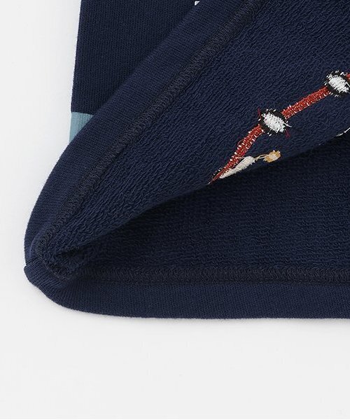 kladskap(クレードスコープ)の「【人気商品再入荷】【直営店で取り扱い無し】車アップリケ&道トレーナー(スウェット・キッズ・マスタード/ネイビー・90cm/100cm/110cm/120cm/130cm)」の3枚目の写真