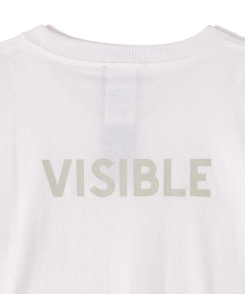 VOLTAGE CONTROL FILTER（ヴォルテージコントロールフィルター）の「VOLTAGE CONTROL FILTER/ヴォルテージコントロールフィルター/T-Shirts VISIBLE（Tシャツ/カットソー・レディース・ホワイト・M/L）」の6枚目の写真