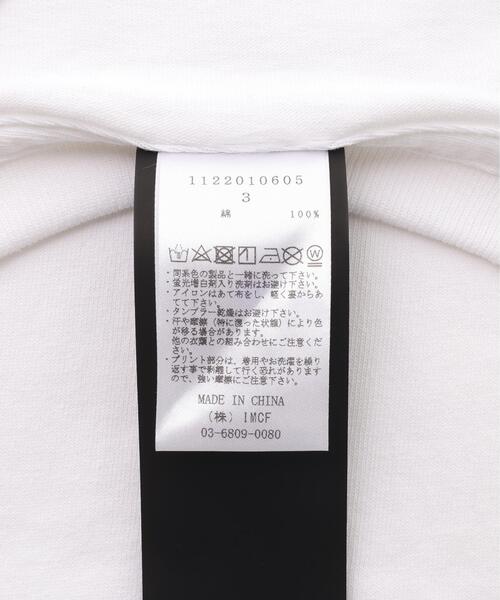 VOLTAGE CONTROL FILTER（ヴォルテージコントロールフィルター）の「VOLTAGE CONTROL FILTER/ヴォルテージコントロールフィルター/T-Shirts VISIBLE（Tシャツ/カットソー・レディース・ホワイト・M/L）」の8枚目の写真