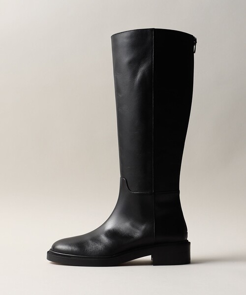 【値下げ】新品未使用ODETTE E ODILE ロングブーツブラック　24.5 ODETTE E ODILE（オデットエオディール）の「バックジップジョッキー