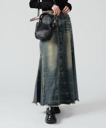 Vintage Like Denim Mermaid Skirt / ヴィンテージ風デニムマーメイドスカート