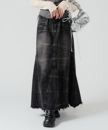 Vintage Like Denim Mermaid Skirt / ヴィンテージ風デニムマーメイドスカート