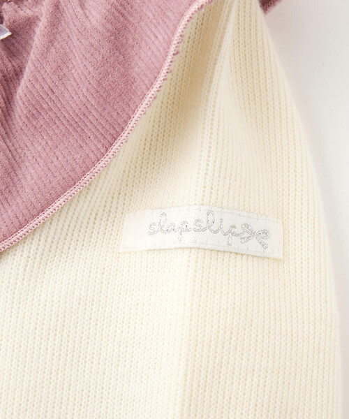 SLAP SLIP（スラップスリップ）の「ギャザーフリルリボンパールドッキングワンピース(80~130cm)（ワンピース・キッズ・ピンク/レッド・80ｃｍ/130cm/110cm/120cm/90cm/100cm）」の16枚目の写真