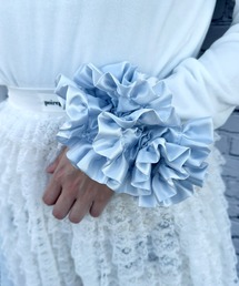 poiregnee | ［select］サテンプリーツシュシュ(シュシュ)