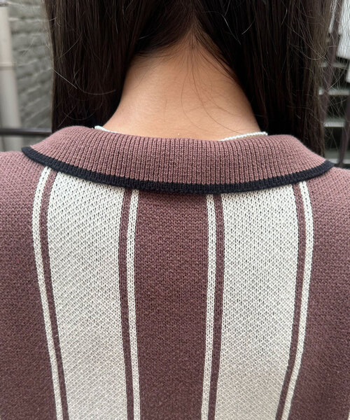 CIAOPANIC（チャオパニック）の「ユニフォームニット（ニット/セーター・レディース・ブラウン/グリーン/レッド・FREE）」の16枚目の写真