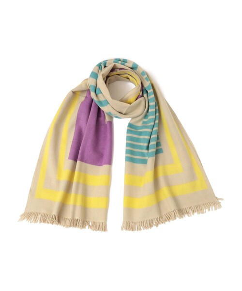 【セール】SUBLIME: パターン ストール（ストール/ショール）｜SHIPS Colors（シップス カラーズ）