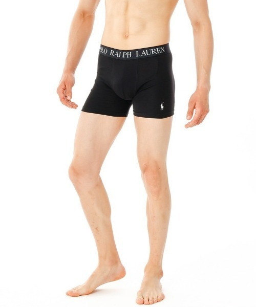 POLO RALPH LAUREN（ポロ ラルフ ローレン）の「【POLO RALPH LAUREN】ボクサーブリーフ（ボクサーパンツ・メンズ・ブラック/ヘザーグレー/ネイビー・LARGE/X-LARGE/MEDIUM）」の9枚目の写真