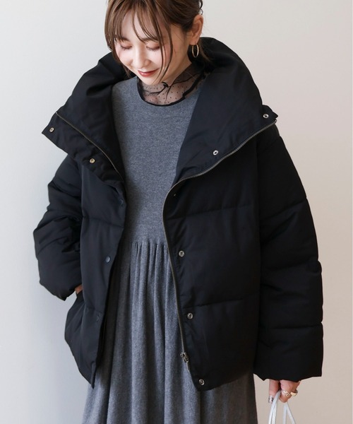 セール】リサイクル軽ポカ撥水加工スタンドショートコート