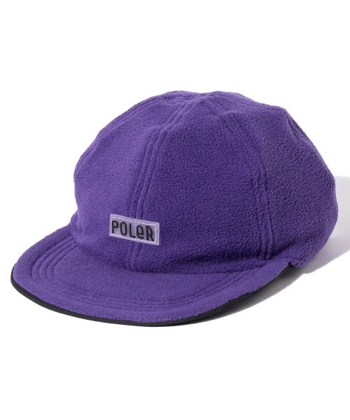 POLeR(ポーラー)の「POLER REVERSIBLE FLEECE CAP(ポーラー リバーシブル フリース キャップ)(キャップ・メンズ・ブラック系/レッド系/ネイビー系・FREE)」の4枚目の写真