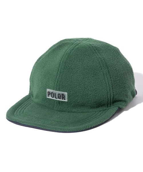 POLeR(ポーラー)の「POLER REVERSIBLE FLEECE CAP(ポーラー リバーシブル フリース キャップ)(キャップ・メンズ・ブラック系/レッド系/ネイビー系・FREE)」の6枚目の写真