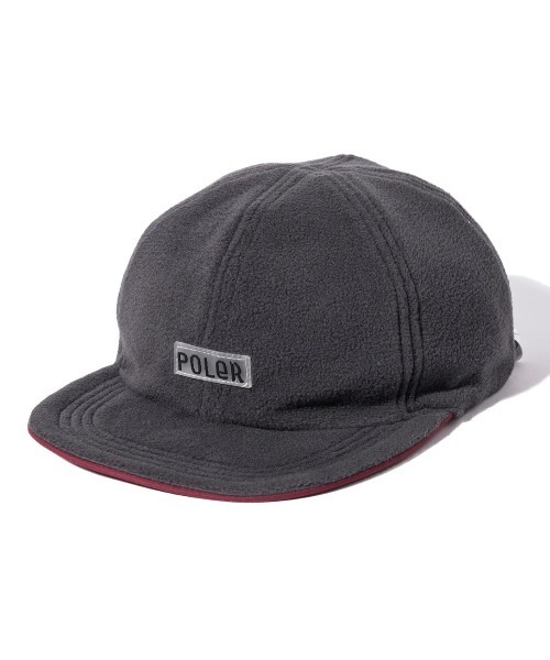 POLeR(ポーラー)の「POLER REVERSIBLE FLEECE CAP(ポーラー リバーシブル フリース キャップ)(キャップ・メンズ・ブラック系/レッド系/ネイビー系・FREE)」の8枚目の写真