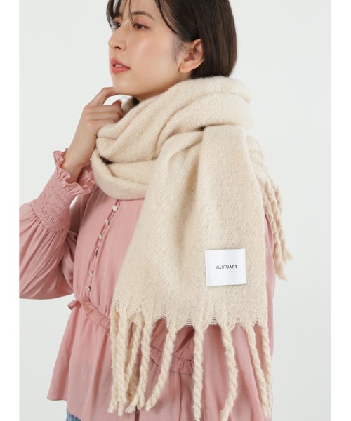 JILL STUART（ジルスチュアート）の「◆アクリルストール（ストール/ショール・レディース・ホワイト/グリーン/ピンク/ライトグリーン・-/FREE）」の2枚目の写真