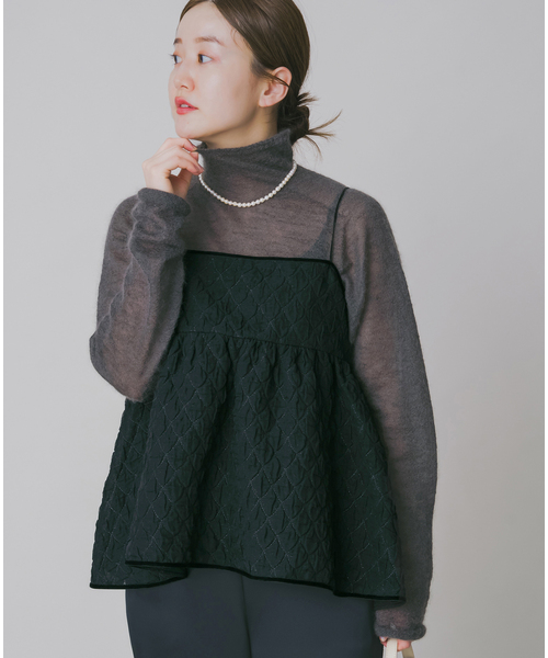 ERI○* 　24AW イエナ　フクレジャガードキャミトップブラウス ERI○* 様専用 24AW イエナ フクレジャガードキャミトップブラウス