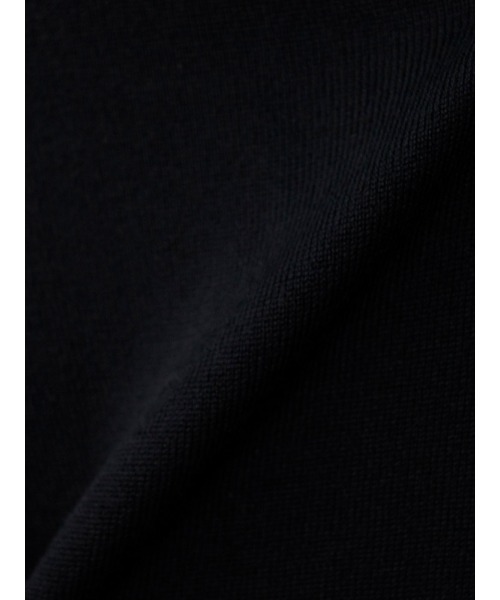 TRANS CONTINENTS（トランスコンチネンツ）の「TRANS CONTINENTS　ベーシックBIZニット　ブラック/グレー/ワイン/パープル【オフィスOK】（ニット/セーター・メンズ・チャコールグレー/ブラック/パープル/ワイン・M/L/LL）」の5枚目の写真