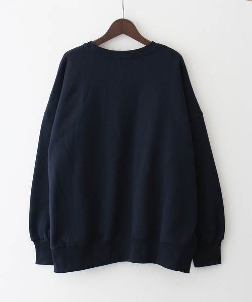 SpRay(スプレイ)の「裏起毛星条旗スウェット(スウェット・レディース・ブラック/ワイン/オートミール/ネイビー・FREE)」の5枚目の写真