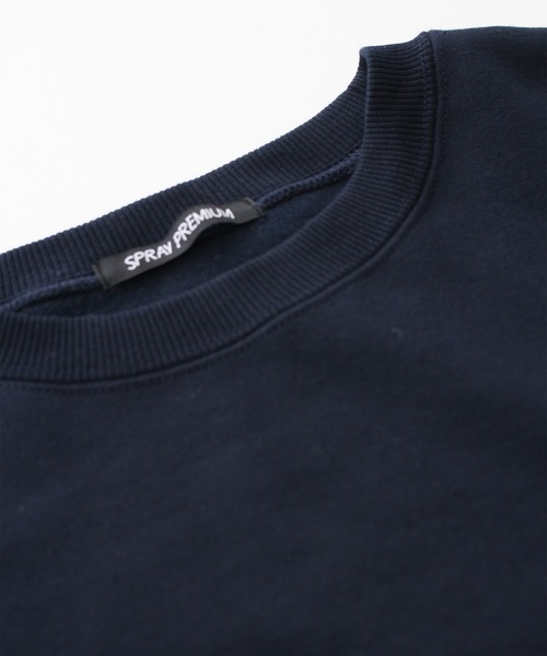 SpRay(スプレイ)の「裏起毛星条旗スウェット(スウェット・レディース・ブラック/ワイン/オートミール/ネイビー・FREE)」の6枚目の写真