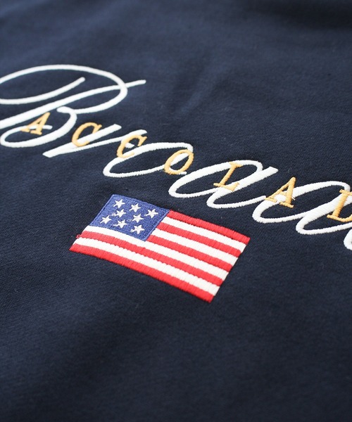 SpRay(スプレイ)の「裏起毛星条旗スウェット(スウェット・レディース・ブラック/ワイン/オートミール/ネイビー・FREE)」の10枚目の写真