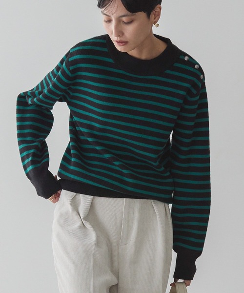 セール】バイパチモックネックニットプルオーバー（ニット/セーター