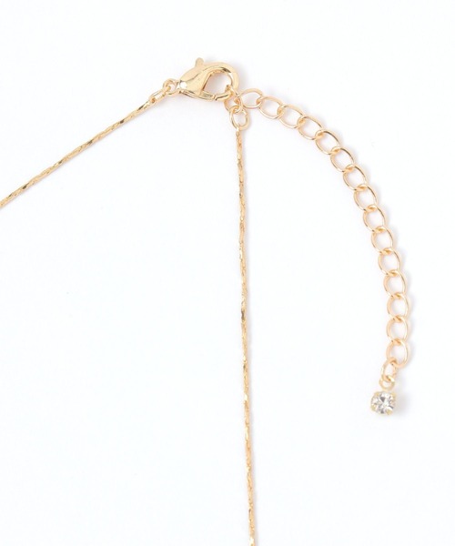 Andemiu（アンデミュウ）の「ハートパールチェーンネックレス291016（ネックレス・レディース・シルバー/ゴールド・FREE）」の5枚目の写真
